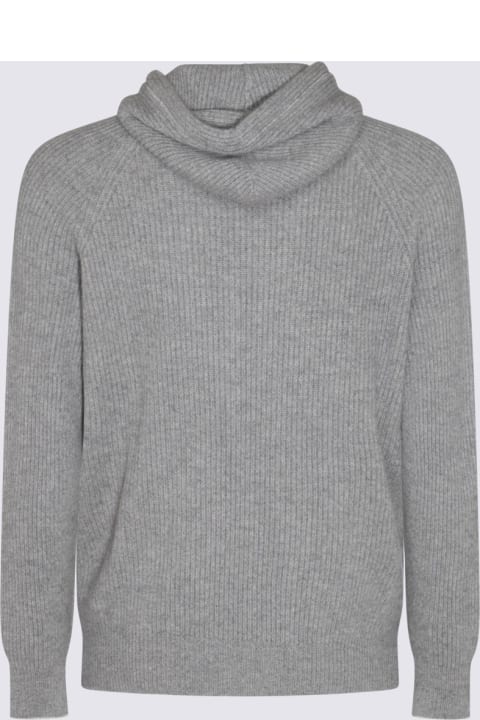 Brunello Cucinelli Sweaters for Men Brunello Cucinelli Grey Knitwear