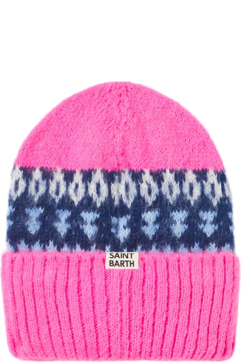 Homeware MC2 Saint Barth Girl Soft Beanie With Nordic Jacquard