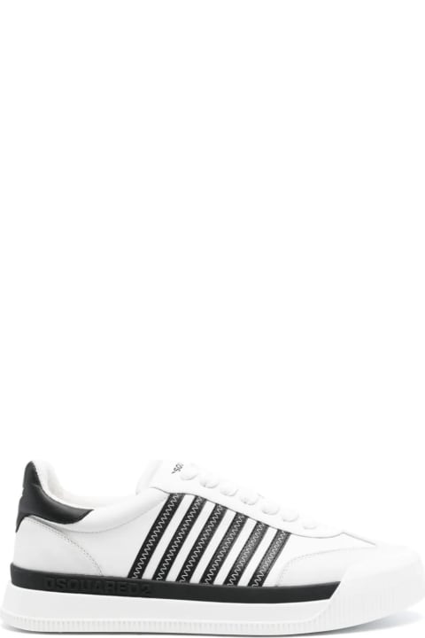 Dsquared2 Sneakers for Women Dsquared2 New Jersey Sneakers In White And Black