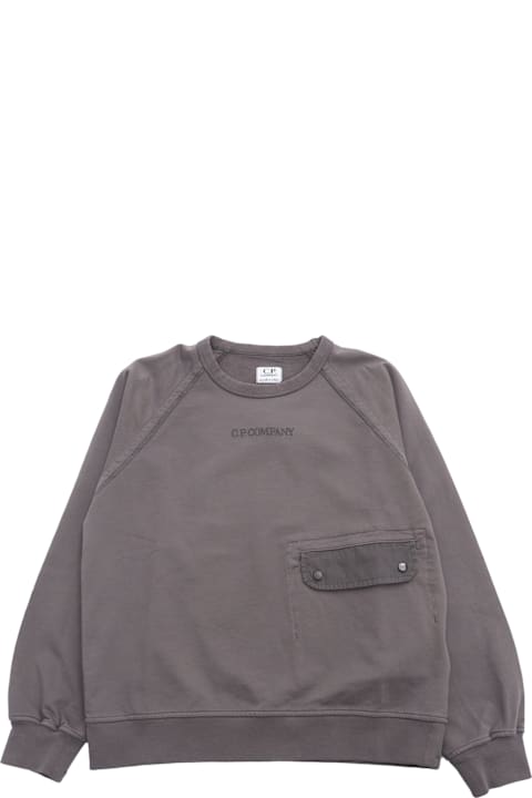 インテリア C.P. Company Undersixteen Crewneck Sweater