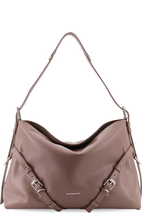 Homeware Givenchy Voyou Medium Leather Crossbody Bag