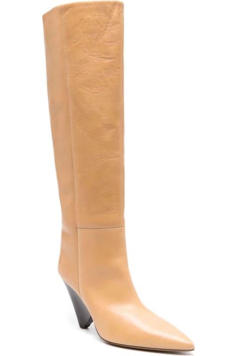 ウィメンズ Isabel Marantのブーツ Isabel Marant Calf Leather Boots