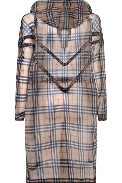 Coats & Jackets for Women Burberry Checked Trench Coat