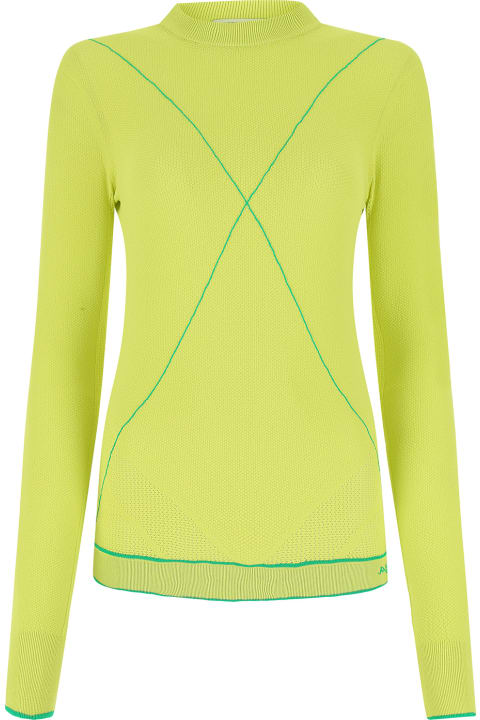 Clothing for Women Bottega Veneta Acid Green Viscose Blend Sweater