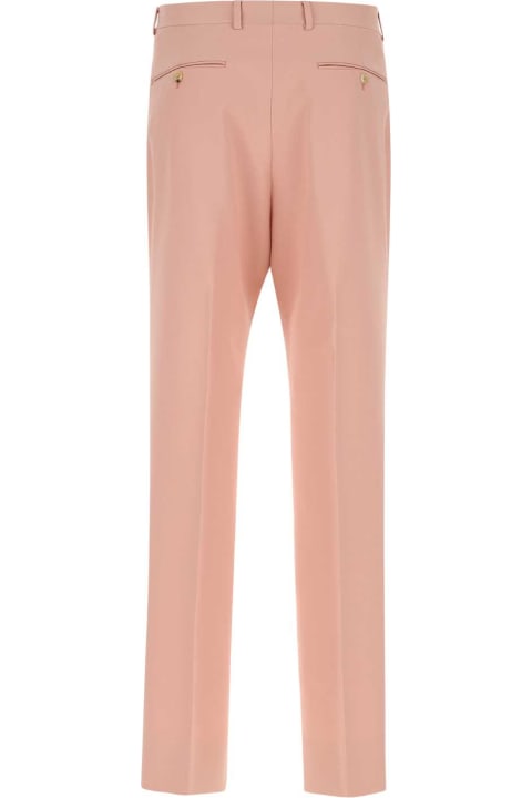 Fashion for Men Gucci Pastel Pink Polyester Pant