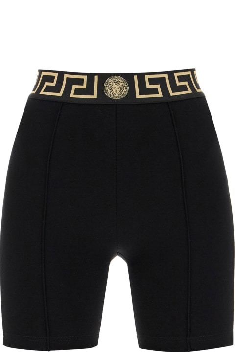 Versace Pants & Shorts for Women Versace 'greca' Print Shorts
