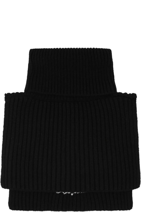 Scarves & Wraps for Women Prada Black Cashmere Neckwarmer