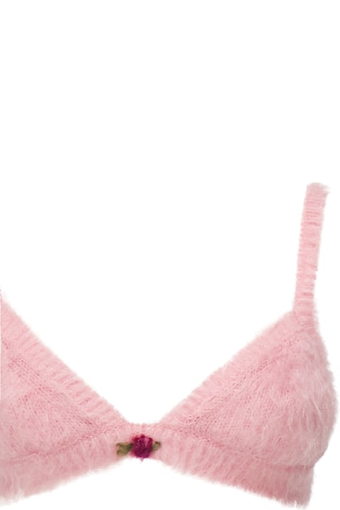Alessandra Rich for Kids Alessandra Rich Embroidered Bra