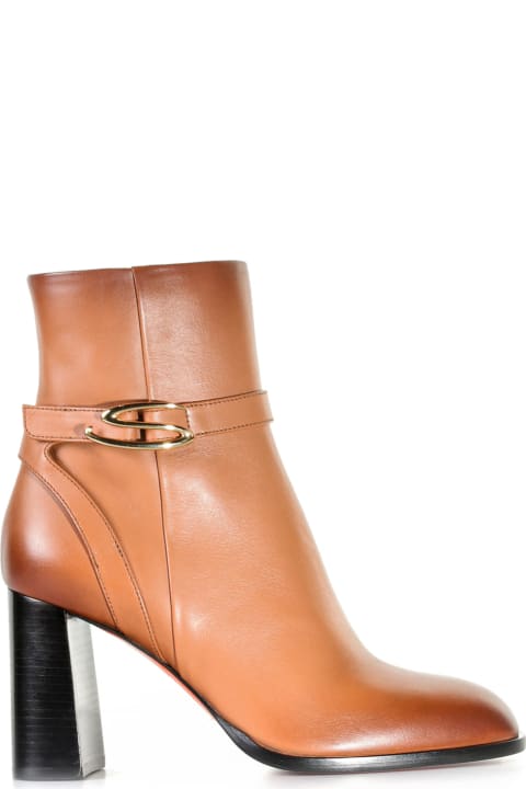 Ankle Boots With Strap