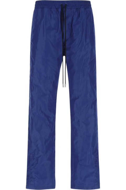 Just Don Pants for Men Just Don Blue Tech Fabric Joggers