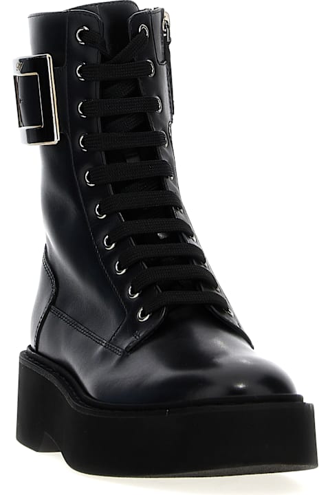 Roger Vivier أحذية لـ السيدات Roger Vivier 'viv Rangers' Ankle Boots