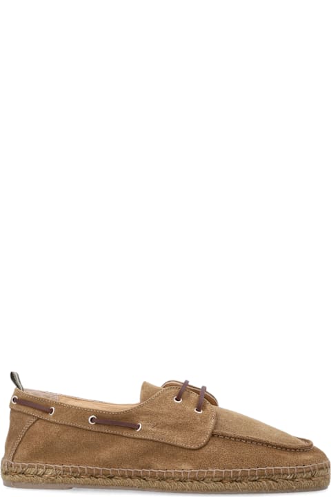 Homeware Castañer Castañer Nemo Espadrilles In Taupe Suede