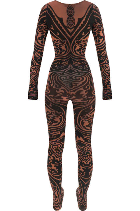 Wolford Clothing for Women Wolford Etro X Wolfordtattoo Catsuit Jumpsuit Dress