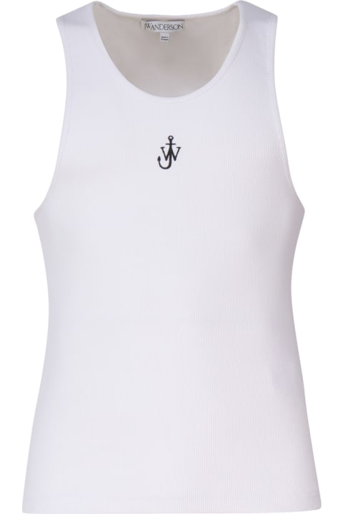 Fashion for Men J.W. Anderson Anchor Tank Top With Embroidery