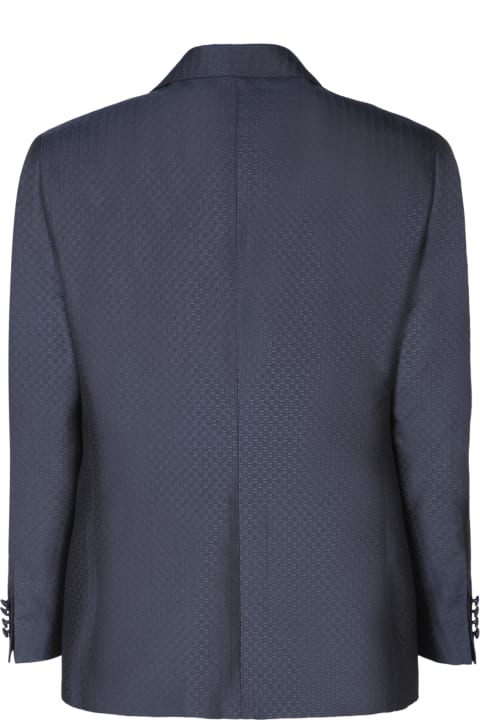 Suits for Men Canali Canali Single-breasted Blue Suit