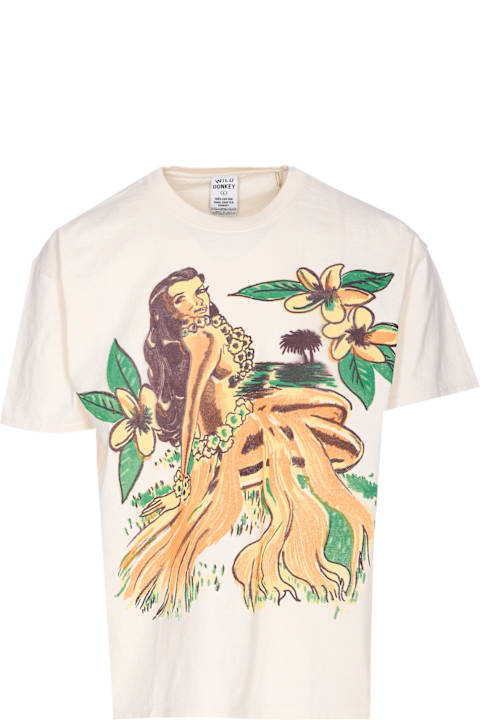 Wild Donkey for Women Wild Donkey Hawaian T-shirt