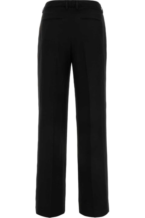 PT Torino Pants & Shorts for Women PT Torino Black Viscose Blend Pant