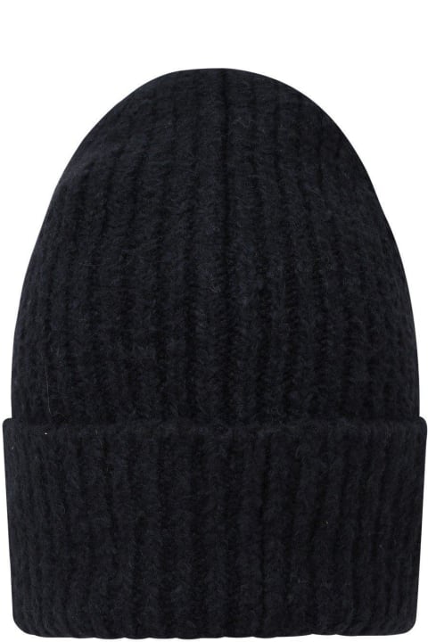 Hats for Men Acne Studios Ribbed Knit Beanie