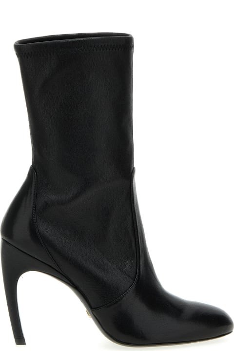 Boots for Women Stuart Weitzman Lux Curl Ankle Boots