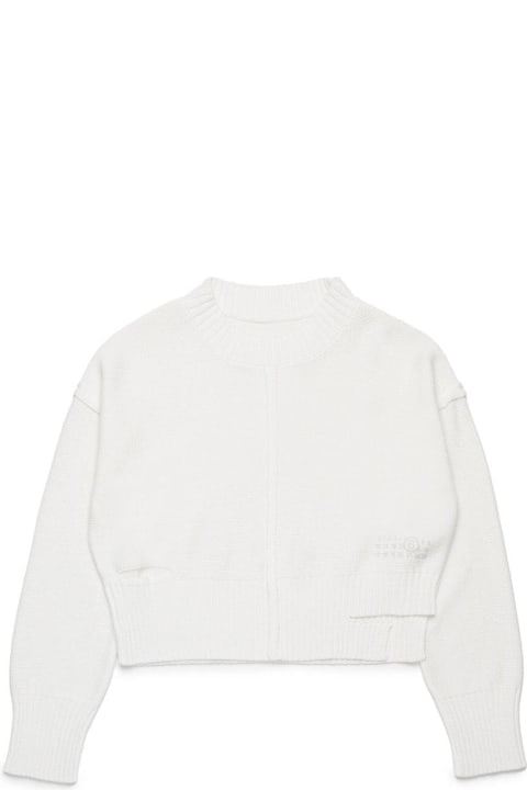 Topwear for Boys MM6 Maison Margiela Distressed Knit Jumper
