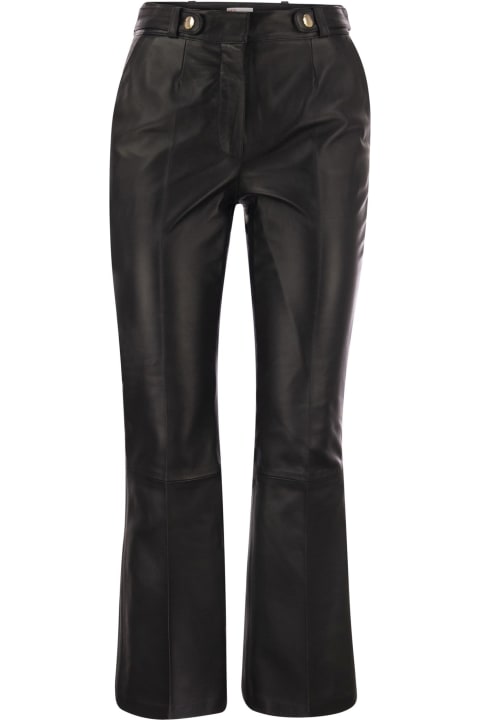 RED Valentino for Women RED Valentino Lambskin Trousers