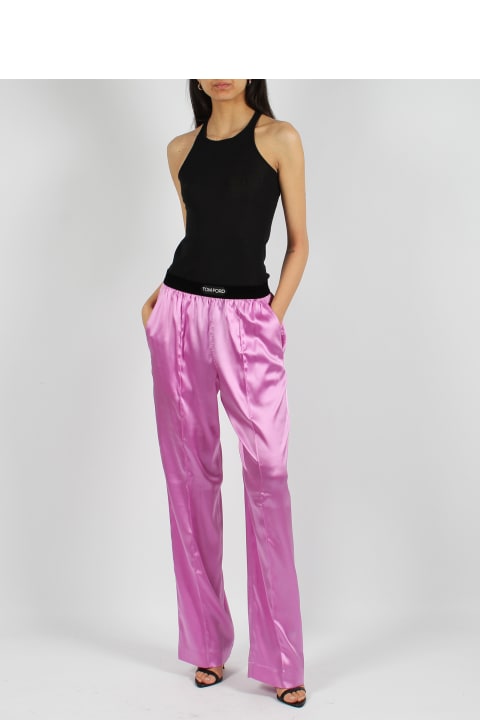 Fashion for Women Tom Ford Stretch Silk Satin Pj Pants