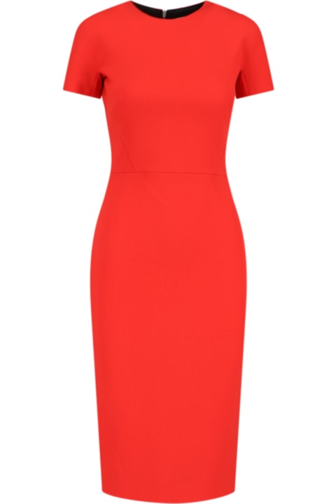 Clothing for Women Victoria Beckham 'fitted' Midi T-shirt Dress