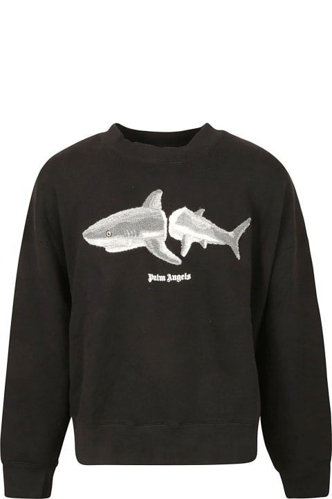 Palm Angels Fleeces & Tracksuits for Men Palm Angels Shark Sweatshirt