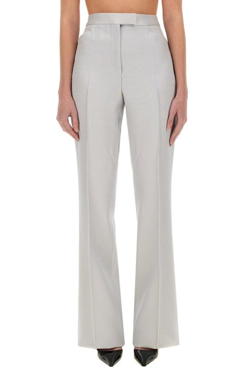 Homeware Tom Ford Lustrous Barathea Tailored Tuxedo Wide Leg Pants