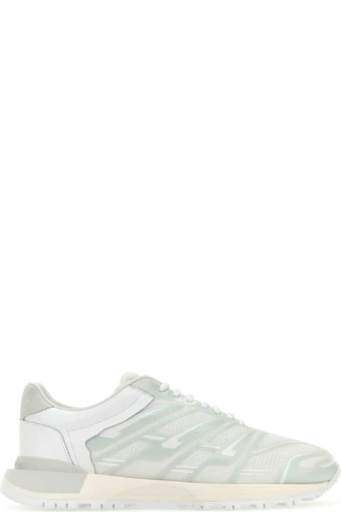 Fashion for Men Maison Margiela White Mesh And Rubber Sneakers