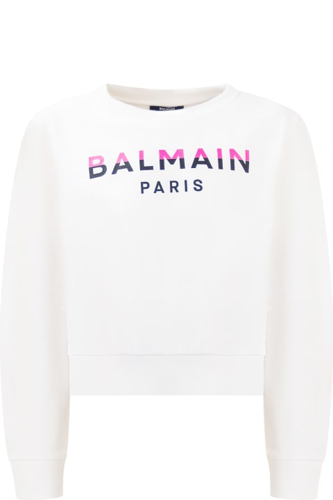 Fashion for Boys Balmain Logo Sweatshirt