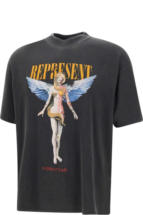 Fashion for Men REPRESENT "reborn" Cotton T-shirt