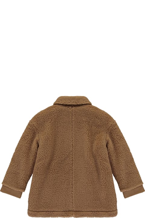 Topwear for Girls Palm Angels Embroidery Coat