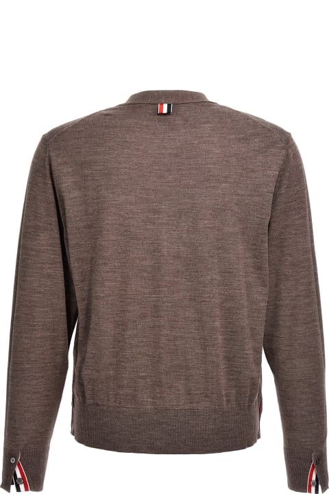 Sweaters for Men Thom Browne Cardigan 'rwb'