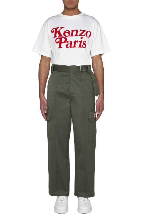 Kenzo Pants & Shorts for Women Kenzo Cotton Cargo Pant