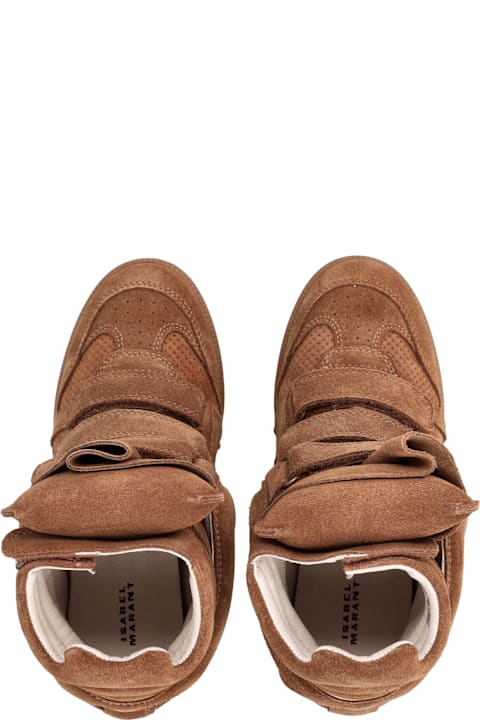 インテリア Isabel Marant Isabel Marant Bekett Suede Wedge Sneakers