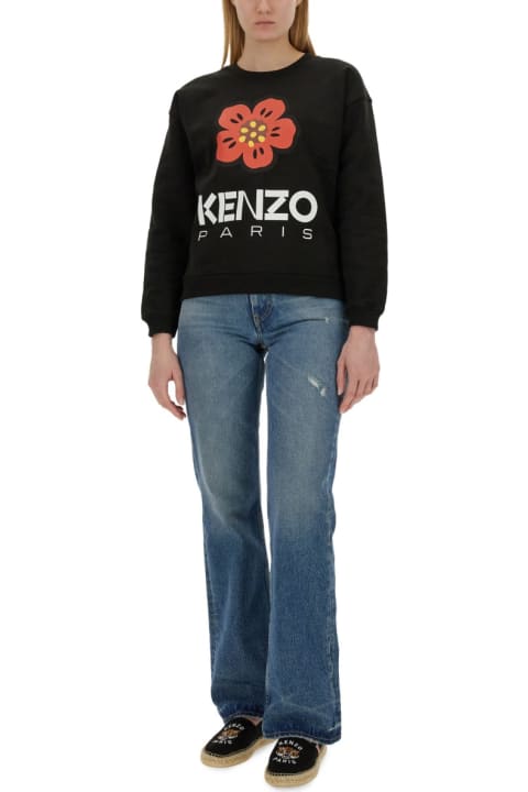 ウィメンズ Kenzoのフリース＆ラウンジウェア Kenzo Boke Flower Sweatshirt