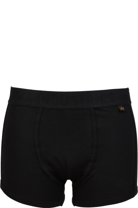 Alpha Industries for Men Alpha Industries Pack Of Two Logo Band Boxers