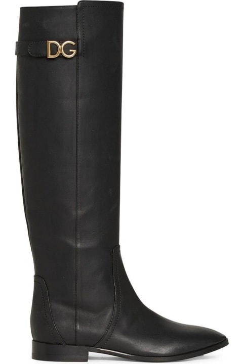 Dolce & Gabbana Boots for Women Dolce & Gabbana Leather Boots
