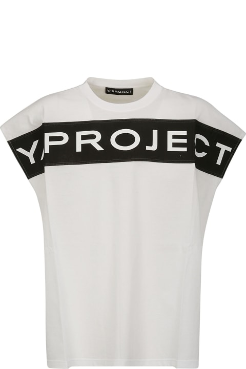 Y/Project Men Y/Project Scrunched Logo Tank Top