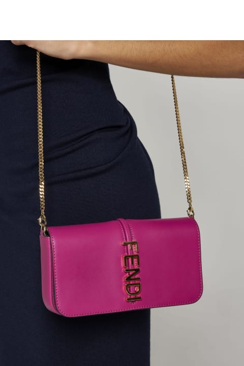 Bags for Women Fendi Graphy Wallet On Chain