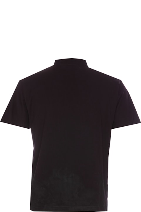 Balenciaga لـ Men Balenciaga Metal Bb Stencil T-shrit