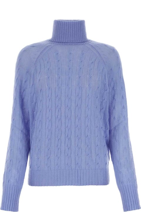 Etro for Women Etro Powder Blue Cashmere Sweater