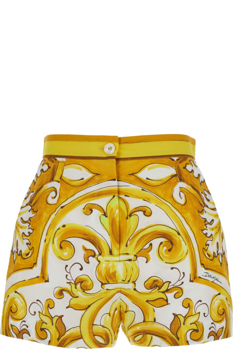 Dolce & Gabbana for Women Dolce & Gabbana Shorts Tris Maiolica