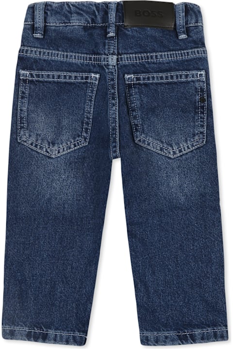 Hugo Boss Bottoms for Baby Boys Hugo Boss Denim Jeans For Baby Boy