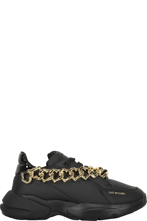 Love Moschino Sneakers for Women Love Moschino Leather Low-top Sneakers