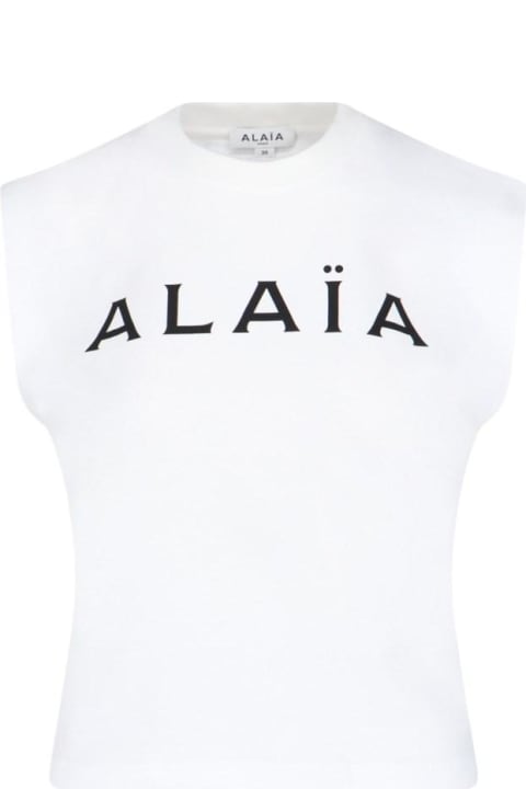 Alaia Topwear for Women Alaia Logo T-shirt