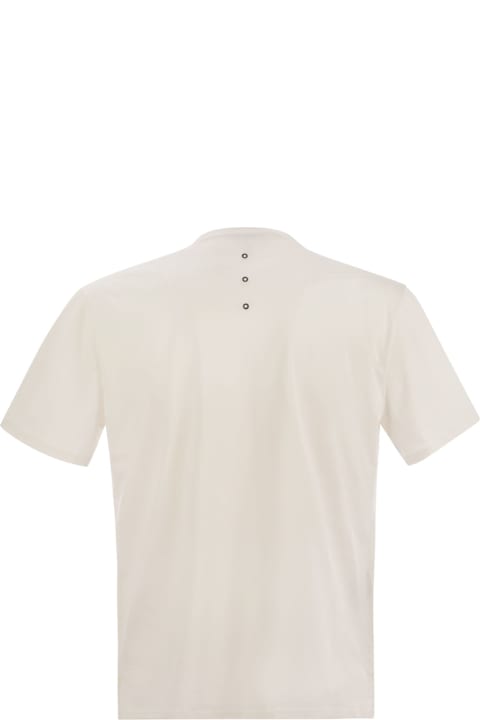 Premiata ملابس علوية لـ القسم الرجالي Premiata Cotton Jersey T-shirt