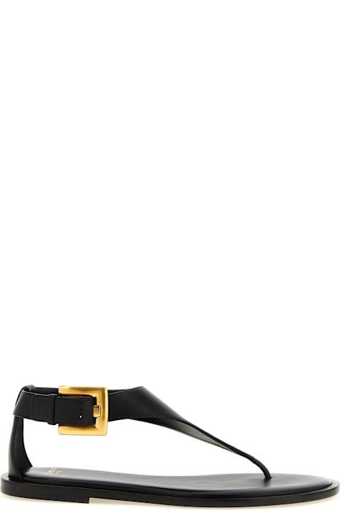 Balmain 'anthem' Sandals