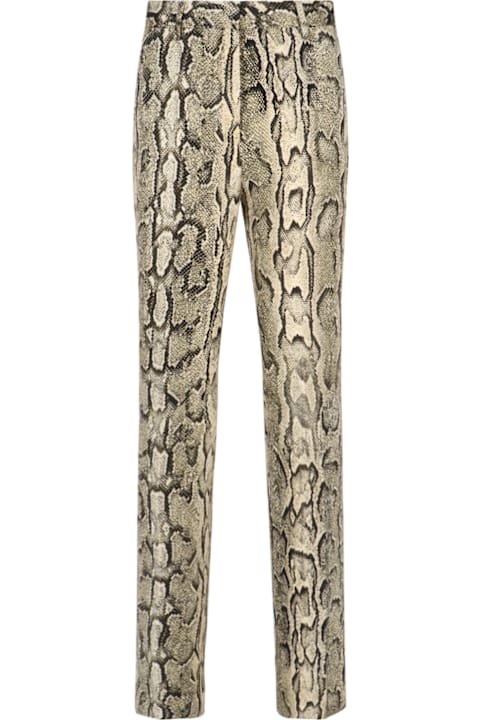 Dries Van Noten for Women Dries Van Noten Python Print Pants